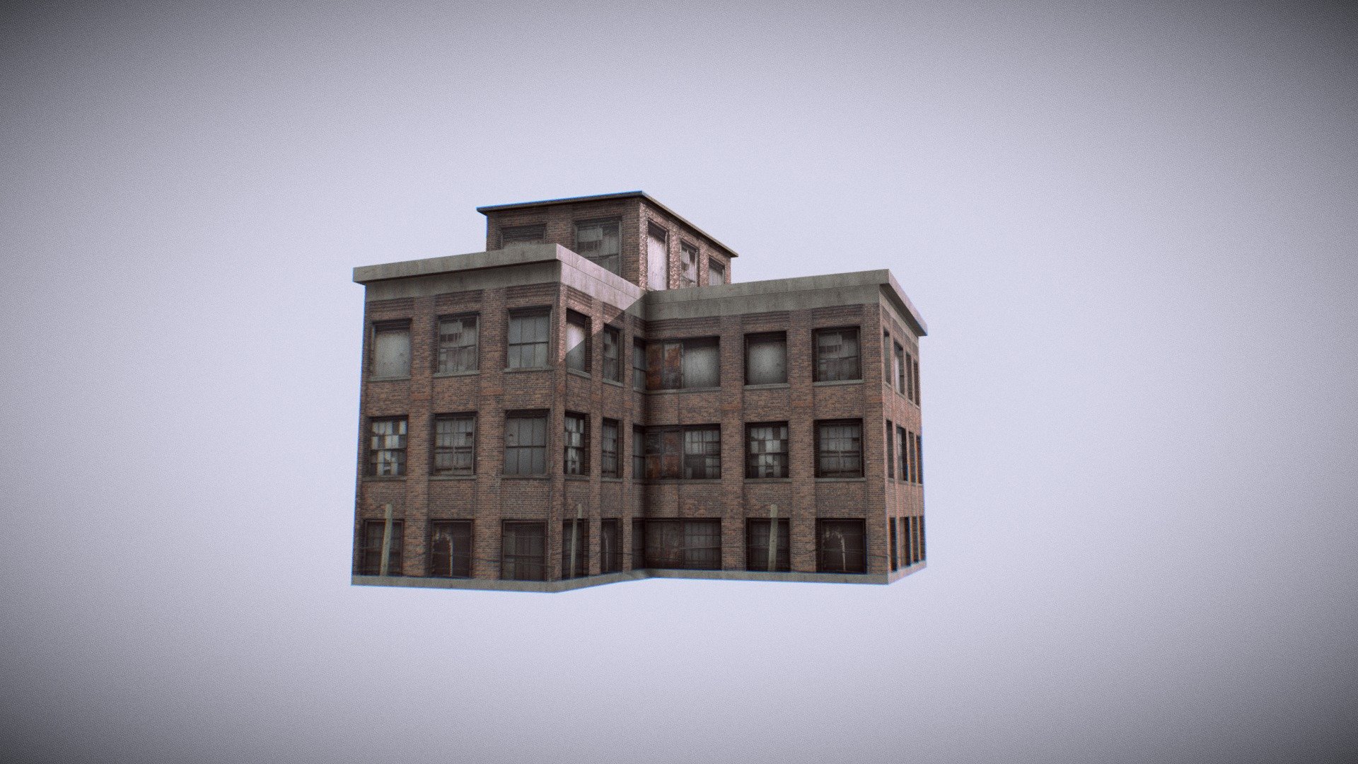lowpoly industrial building used for background. 

Texures from textures.com and texture haven - industrial building - Download Free 3D model by spicybamer 3d model