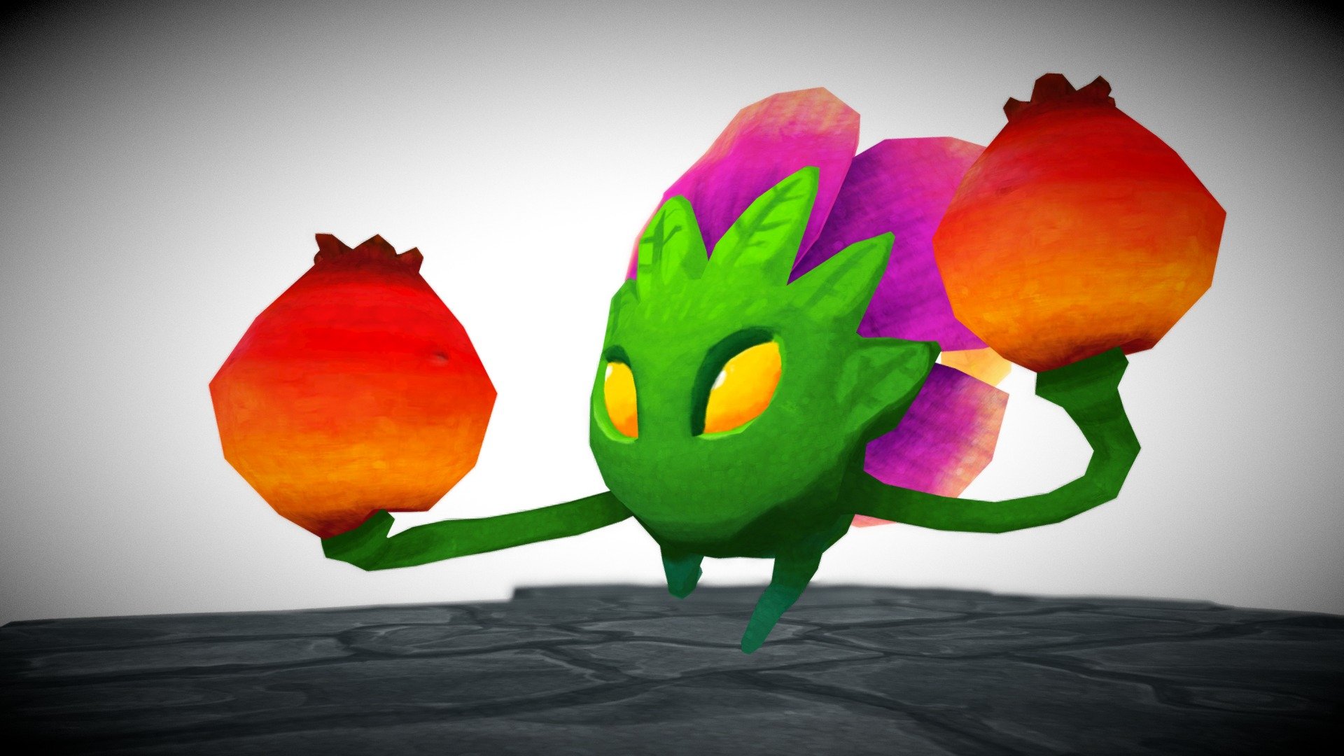 Rosehips is a cute little flower&hellip; boxer&hellip; cheerleader. It will rough you up.  Here you can see all the animations currently available for this fella 3d model