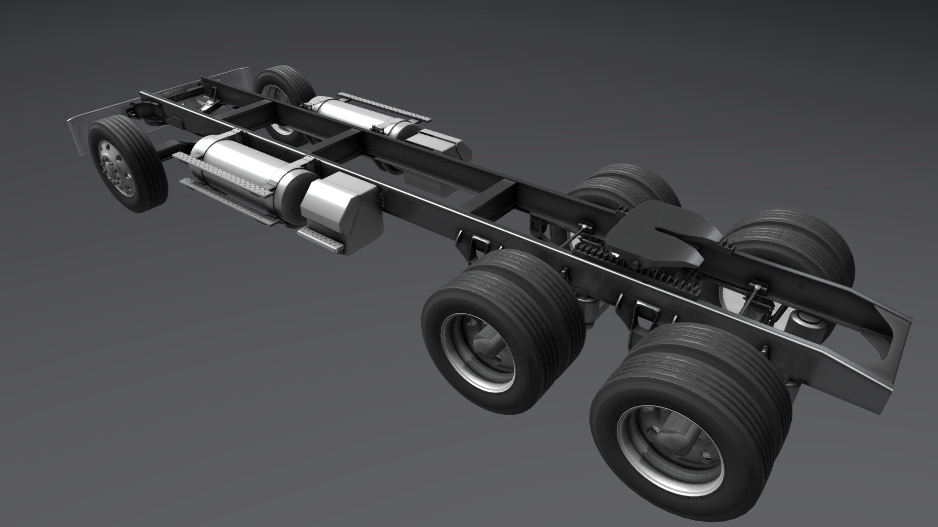 Main Chassis: Me
Tires: MrSteakPotato - semi truck chassis - 3D model by xtakedown 3d model
