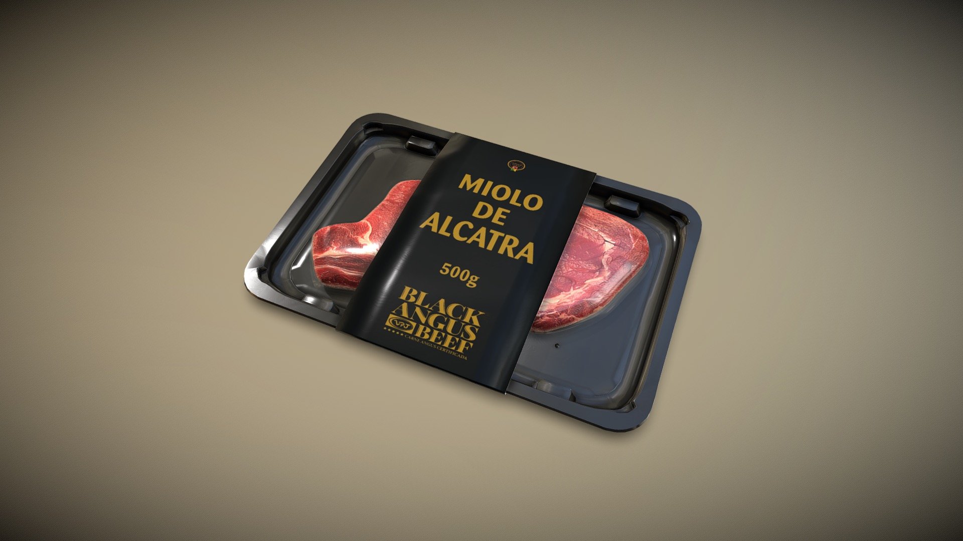 Amostra - Bandeja DOT Carne VPJ - Download Free 3D model by Sealed Air - Cryovac Studio (@artesbrasil) 3d model