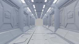 scifi corridor 