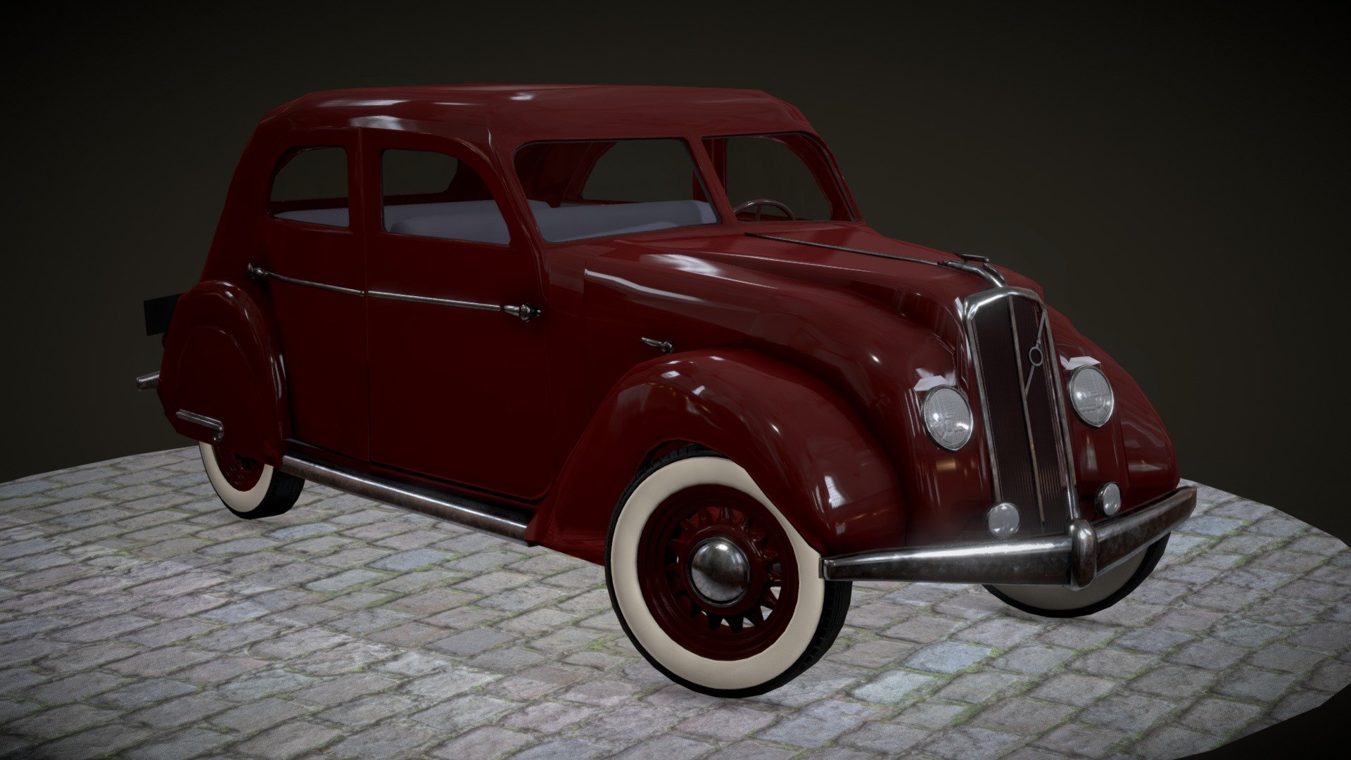 Volvo PV36 &lsquo;Carioca' sedan I made for my game project. I am making it free to download, but if you do, please consider supporting my work on my ko-fi https://ko-fi.com/robinmik 
cheers! - Volvo PV36 Carioca 1936 - Download Free 3D model by Libau Media (@robinmikart) 3d model