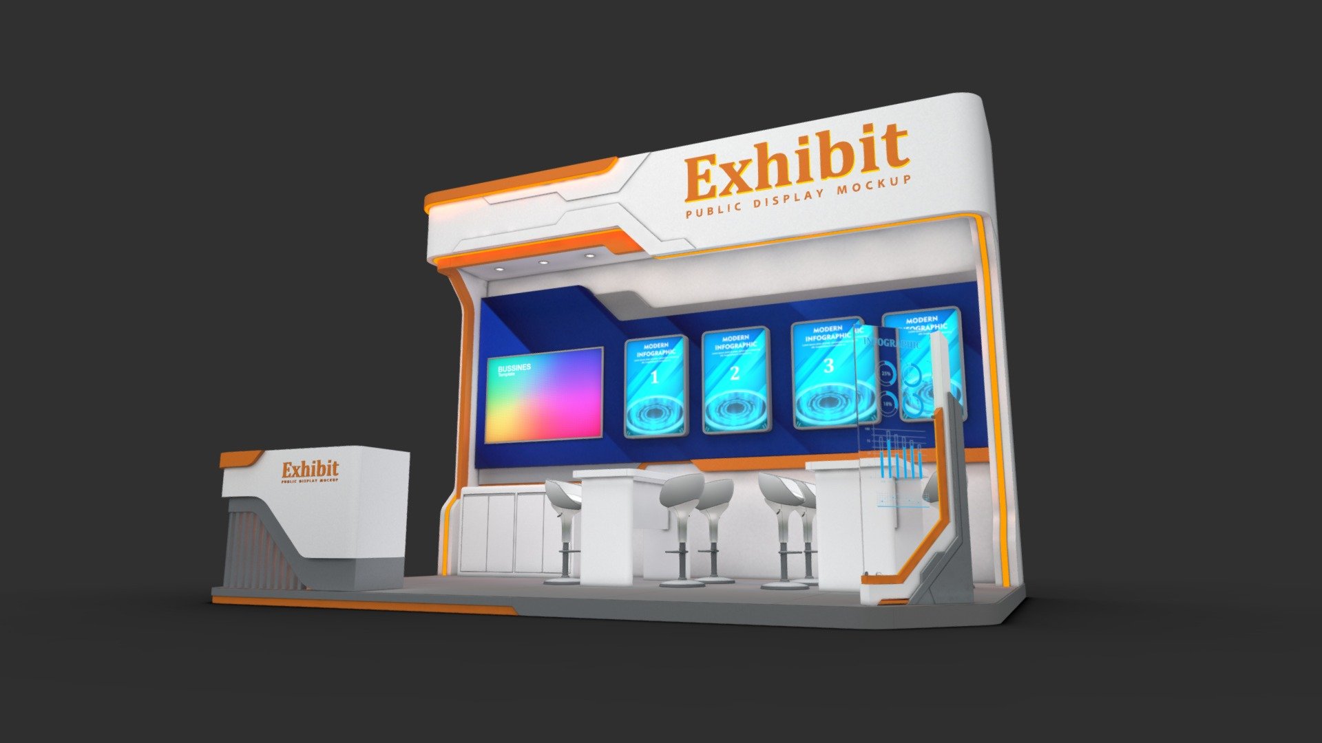 Exhibition - Stand / booth / stall  - Design

15 Sqm / 5x3m / 3 Exposed sides

Files Format: 

1. Autodesk 3Ds max 2020 / V ray 5

2. Autodesk 3Ds max 2017 / Default scanline

3. Obj Format





EXHIBITION STAND_2205_obj standard map




EXHIBITION STAND_2205_obj V ray complete map



4. Fbx format





EXHIBITION STAND_2205_fbx standard map




EXHIBITION STAND_2205_fbx V ray complete map



Unit: cm

thank you for visiting

If you are interested in other models, please visit my collection



EXHIBITION STAND 36 Sqm
https://sketchfab.com/fasih.lisan/collections/exhibition-stand-36-sqm-34b6419aa7ec4556b18d8a381c51db77

EXHIBITION STAND 18 Sqm
https://sketchfab.com/fasih.lisan/collections/exhibition-stand-18-sqm-9a22add1012e4c36961b6e1db26a0280

EXHIBITION STAND 9 sqm
https://sketchfab.com/fasih.lisan/collections/exhibition-stand-9-sqm-2afc738a25634768ba5335da876876f2 - EXHIBITION STAND_2205_15 Sqm - Buy Royalty Free 3D model by fasih.lisan 3d model