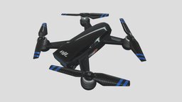 Modern technology carbon fiber camera drone
