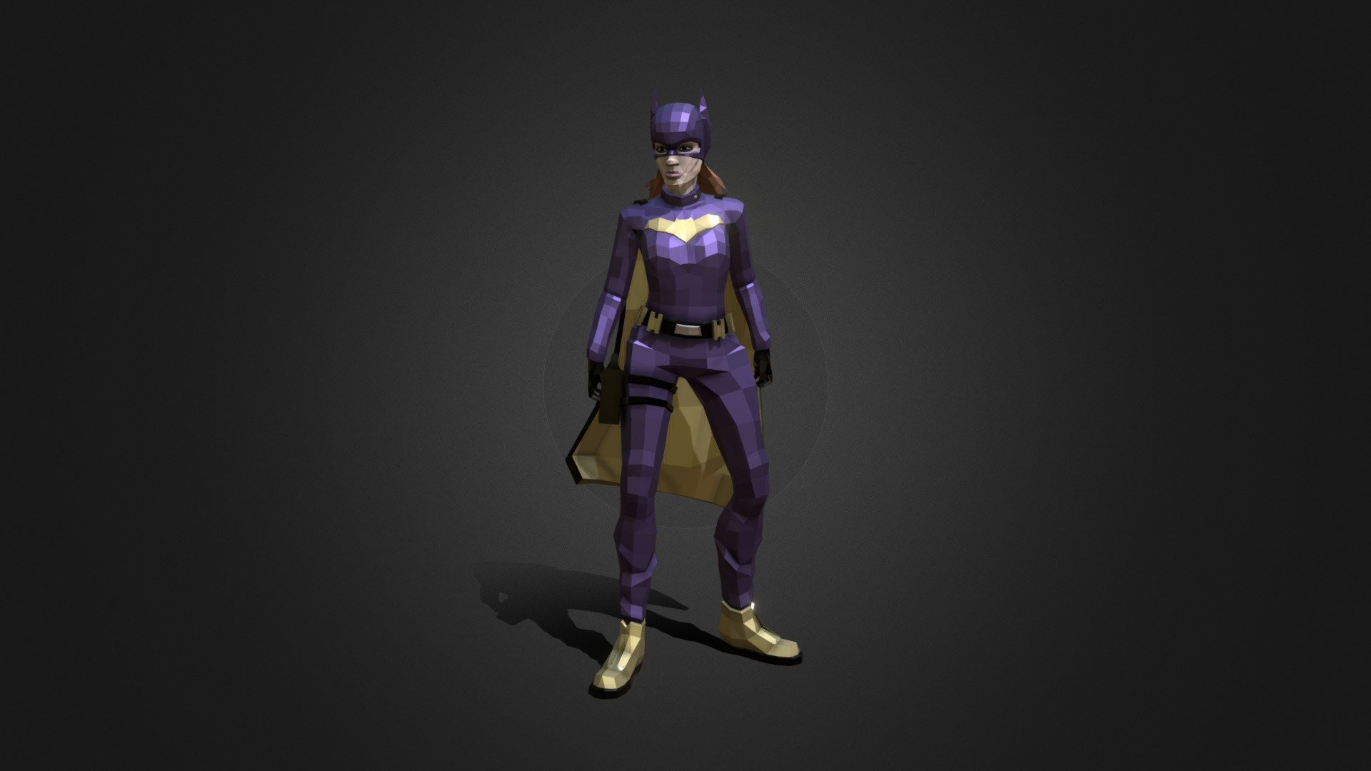 Batgirl, as portrayed by Leslie Grace for the canceled movie, Batgirl. This is my 155th DC Extended Universe character (and not my first non-canon DCEU character, following John Stewart and Wonder Woman &ldquo;1854