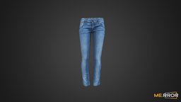 [Game-Ready]Skinny Washing Jeans