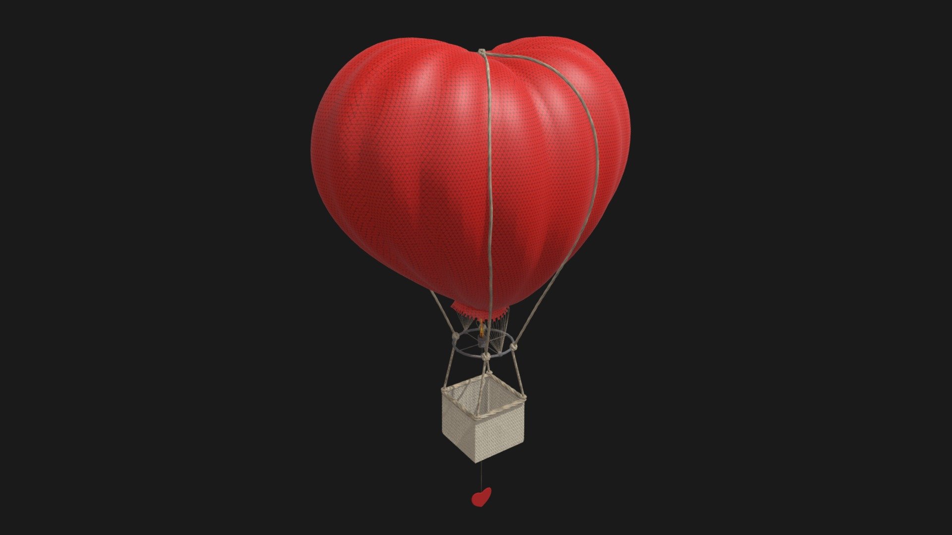 Heart Hot Air - Buy Royalty Free 3D model by yankobe (@yankobe.do) 3d model