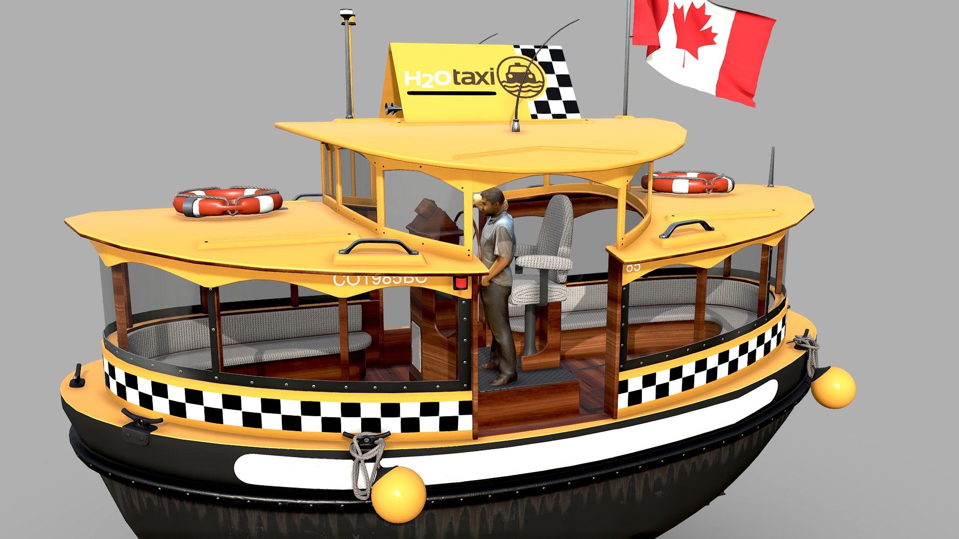 I think I'd take a ride in a water taxi.
Highly detailed model of the tugboat.
For far and near angles.
For rendering animations and games.
- The model has the original size.
Model formats: * .max . ma .fbx .blend - Water Taxi - Buy Royalty Free 3D model by IgYerm (@IgorYerm) 3d model