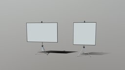 Projector Screens prop, projector, officefurniture, office-supplies, screen