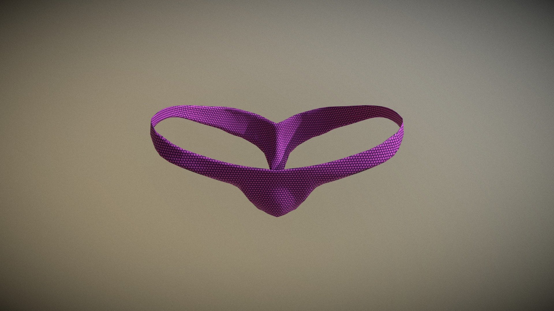 Not really succeeded but a quick test to see if I could make some underwear/swimwear for a female character 3d model