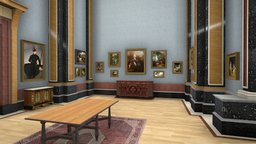 Gallery 4: French Art 17th–19th Century french, gallery, museum, fitzwilliam, sketchup, art, gallery5