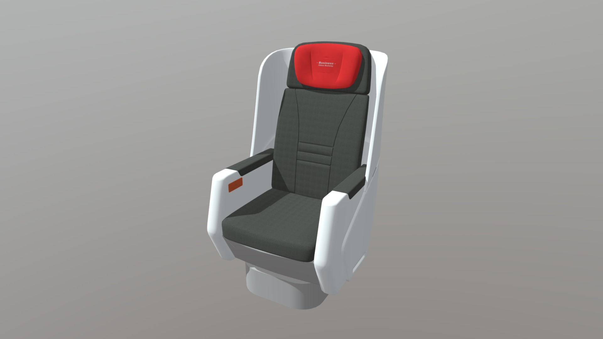 A Railway High Speed Motor Vehicle Seat - Railway High Speed Railway Seats 01 - Buy Royalty Free 3D model by xiaoshen (@chengxiaoshen) 3d model