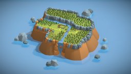 "Goblins miner camp" mobile game scene
