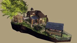 The Griffiths Homestead dae, plants, cottage, nature, english, grandpa, grandma, homestead, lowpoly, cottagecore
