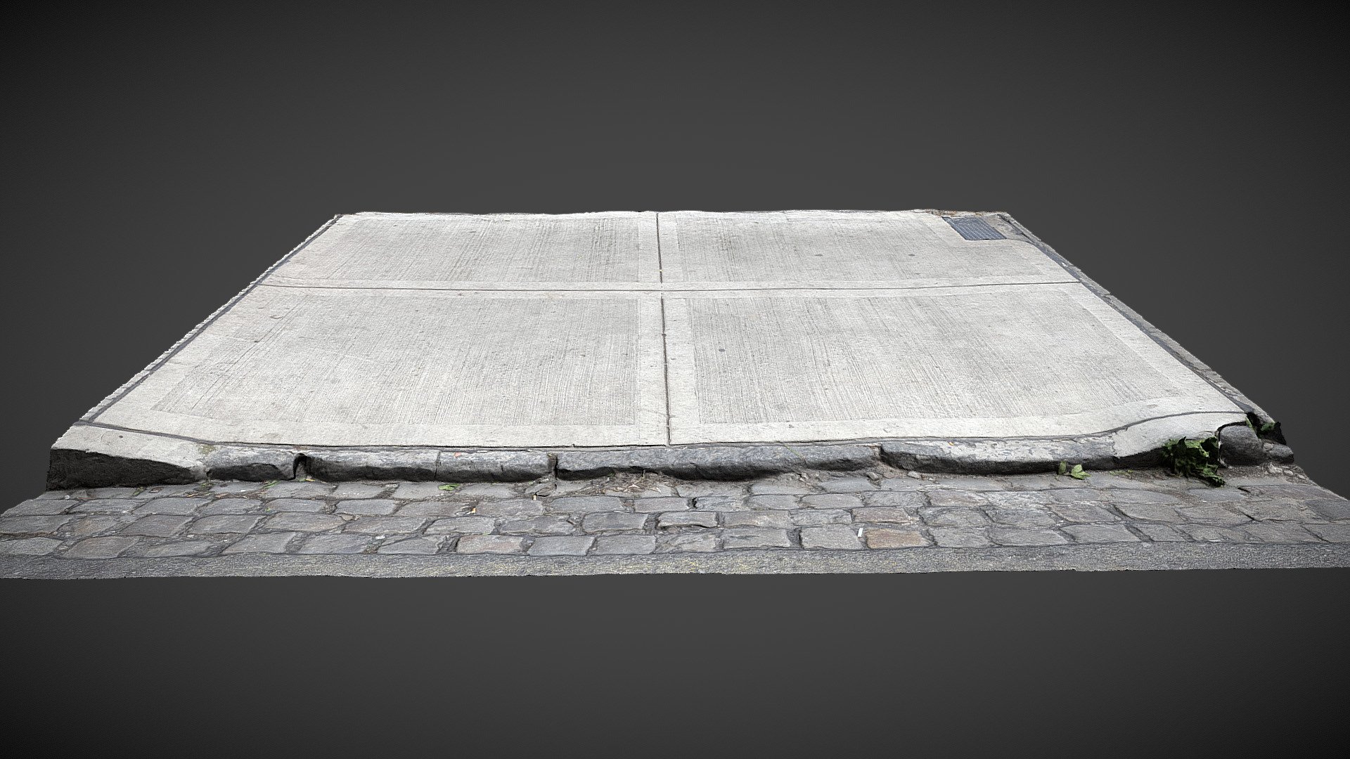 Car ramp sidewalk - sidewalk - Buy Royalty Free 3D model by DiegoSaitta.3d 3d model