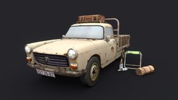 DAE 5 Finished props dae, camping, pickup, peugeot, travel, norway, howest, howestdae, howestdae2022, peugeot404, peugeot404pickup