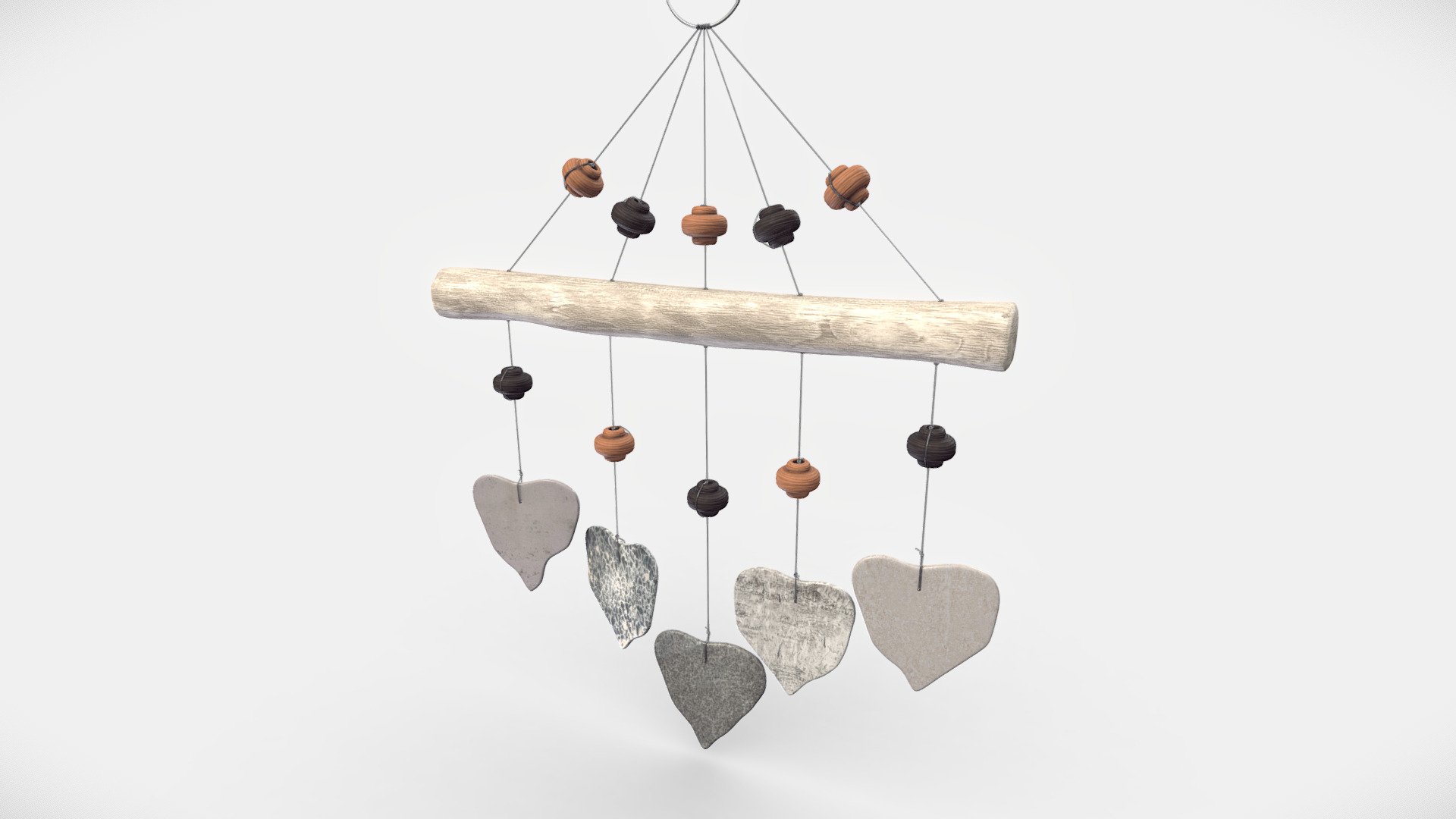PBR metalness material (base colour, metallic, roughness, normal OpenGL, Opacity)




Non-overlapping UV's
Textures included
4096x4096




Blender 3.4.0
FBX 
PNG



 - Ceramic Windchime - Buy Royalty Free 3D model by Warkarma 3d model