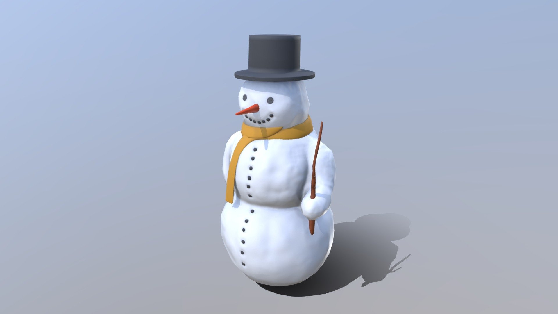 Ein low-poly Schneeman.

High-Poly Version - Snowman / Schneemann Low-Poly Version - Buy Royalty Free 3D model by VIS-All-3D (@VIS-All) 3d model