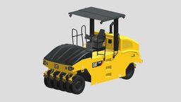 CAT Pneumatic Rollers CW16 11-Wheel tire, roll, machinery, road, tyre, roller, tool, machine, rubber, pneumatic, pavement, roadworks, asphalt, paver, compactor, bitumen, tired, paving, tyred, industrial, asphalting