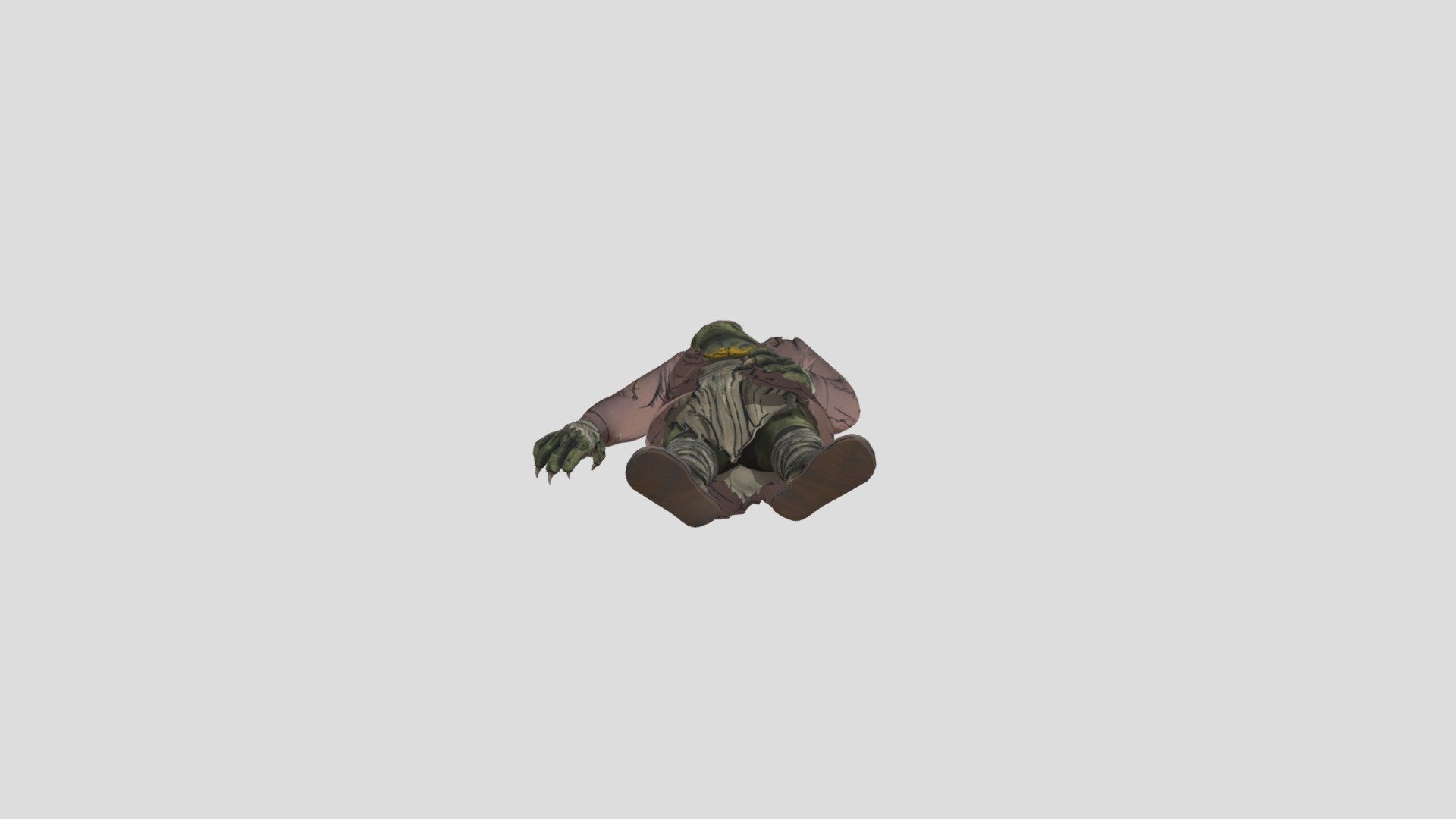 A sleepy ogre with mustaches.
One of the more scary and strange seller in all Ultasclash 3d model