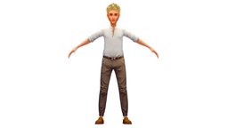 Cartoon Low Poly Style Avatar 005 body, dressing, avatar, white, cloth, shirt, rack, fashion, hipster, clothes, pants, torso, collection, brown, baked, young, shoes, boots, jeans, casual, mens, suede, buttons, boobs, look, cuff, sleeve, sweatshirt, diffuse-only, denim, blouse, hairstyle, baked-textures, pleats, dressing-room, dressingroom, character, man, textured, "clothing", "guy"
