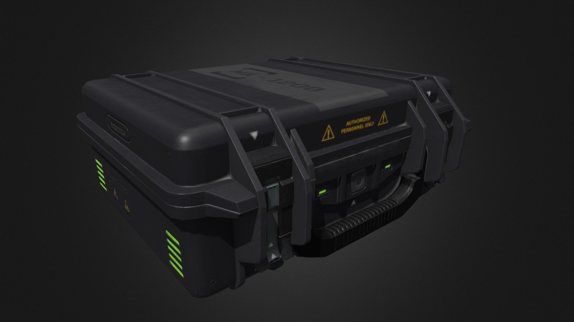 My guncase impression, Insperation Peli Case 1200.

This project took way longer then it needed, i didnt really now how to unwrap for substance painter but now after this prop, i leanred al ton 3d model