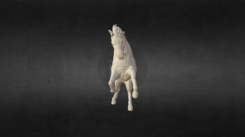 Horse1 - 3D model by milostutus 3d model