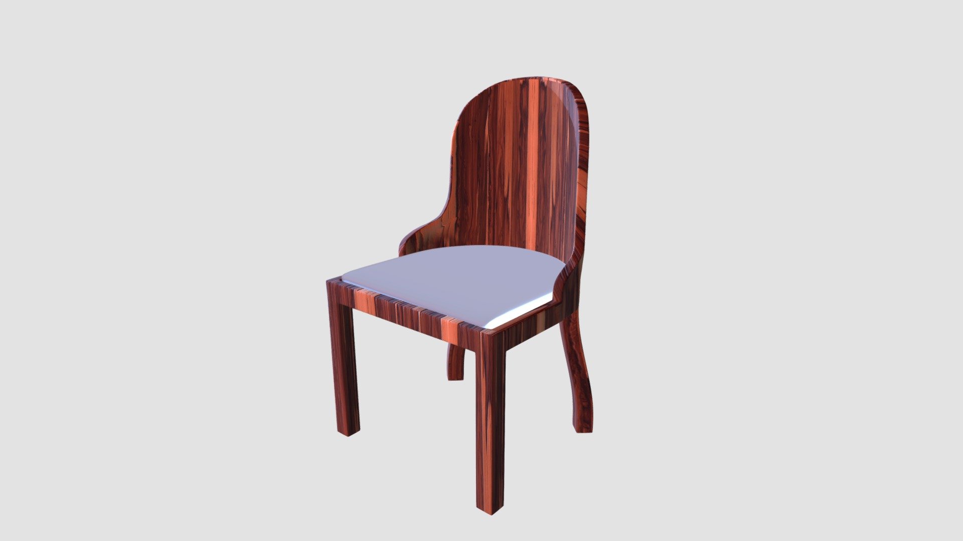 Highly detailed 3d model of chair with all textures, shaders and materials. It is ready to use, just put it into your scene 3d model