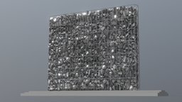 Noise Protection Walls (WIP-3) Gabions 5m protection, high-poly, wip, grid, noise, stein, vis-all-3d, 3dhaupt, software-service-john-gmbh, gitter, gabions, gabion-baskets-welded-mesh, gabion-retaining-walls, stone-block-walls-design, stone, wall