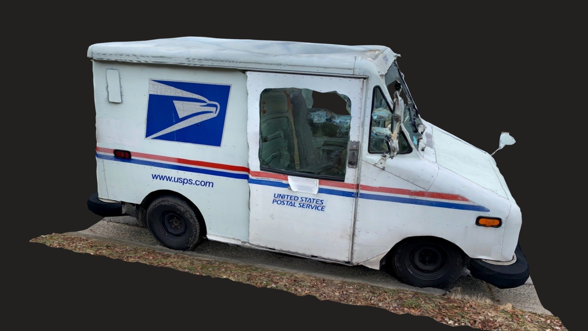3D scan of a USPS Van. Unfortunately couldn’t scan the roof properly (~100 Images, Photo Mode)

Created with Polycam - Day 193: USPS Van - Download Free 3D model by uttamg911 3d model