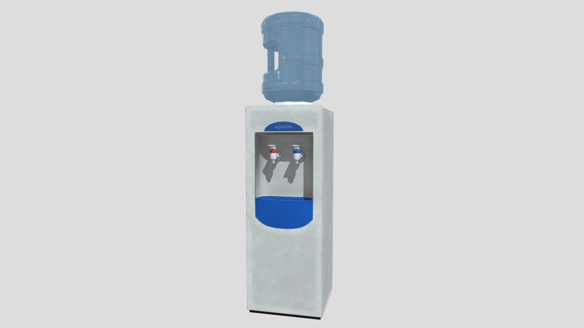 A simple and old water cooler based on ones in the 1990s and early 2000s.

The model is designed for games. Please credit if used 3d model