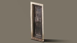 Old Door #1 raw-scan, photogrammetry, door, old-door