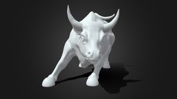 Bull 3d printing model printing, bull, 3d, model