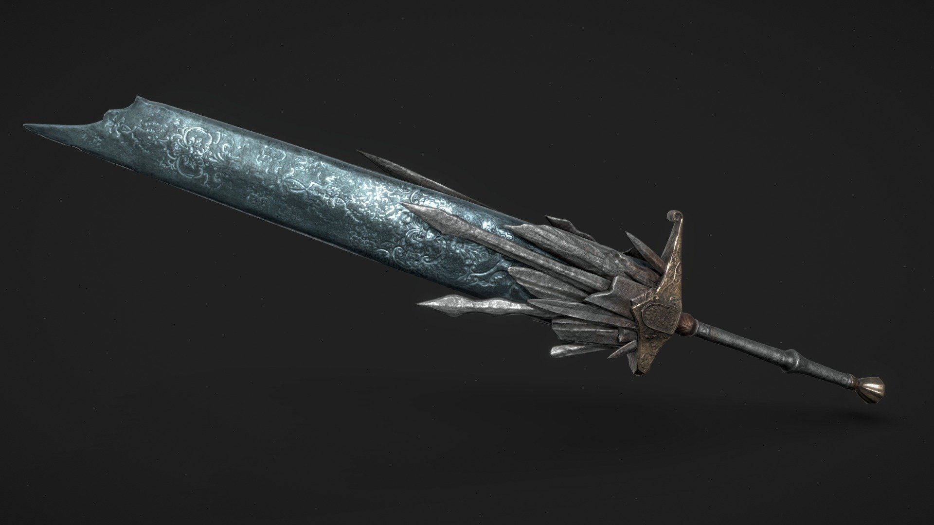 This is a Gameready Greater Sword Asset I concepted for the Action RPG &ldquo;The Fabled