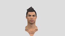 Cristiano Ronaldo face, football, cristiano, ronaldo, pes2017, cr7, alireza, ronaldonazario