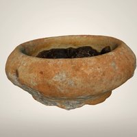Olive Jar Rim BAH1993-1474, St. Johns Shipwreck underwater, shipwreck, artifact, jar, ceramic, museum, historical-archaeology, photoscan, photogrammetry, archaeology