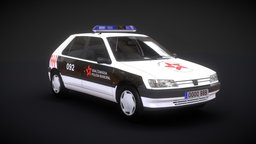 Peugeot 306 Bilboko Udaltzaingoa (Policia) police, transport, civil, peugeot, turism, vehicle, car, peugeot306