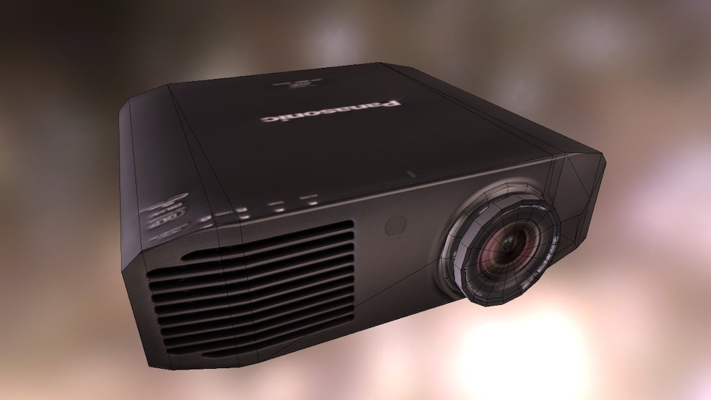 I made a projector model based on the Panasonic PT-AE8000 projector. You'll ask me why on the top it says PT-DX100, to which I respond&hellip; shut up&hellip;
323 Polys. 404 Vertex. Made using 3DS Max and Crazy Bump - Panasonic PT-AE8000 Projector - 3D model by Phillipe Lapierre (@Phillipe_Lapierre) 3d model