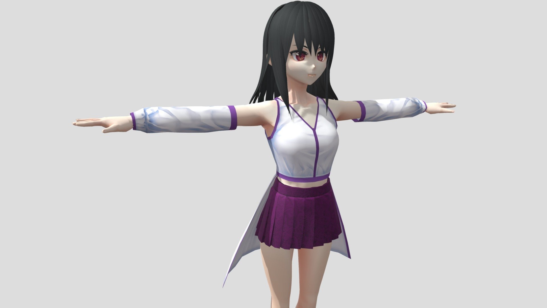 Model preview



This character model belongs to Japanese anime style, all models has been converted into fbx file using blender, users can add their favorite animations on mixamo website, then apply to unity versions above 2019



Character : Sakura

Verts:20296

Tris:28698

Fifteen textures for the character



This package contains VRM files, which can make the character module more refined, please refer to the manual for details



▶Commercial use allowed

▶Forbid secondary sales



Welcome add my website to credit :

Sketchfab

Pixiv

VRoidHub
 - 【Anime Character / alex94i60】Sakura (Miko V2) - Buy Royalty Free 3D model by 3D動漫風角色屋 / 3D Anime Character Store (@alex94i60) 3d model