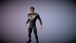 Superman Black Suit superhero, dc, superman, dccomics, powers, supermanblacksuit