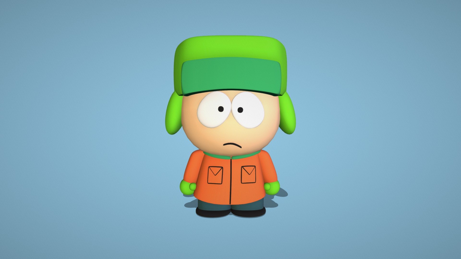 Kyle South Park 3D Moddel from Southpark 3d model