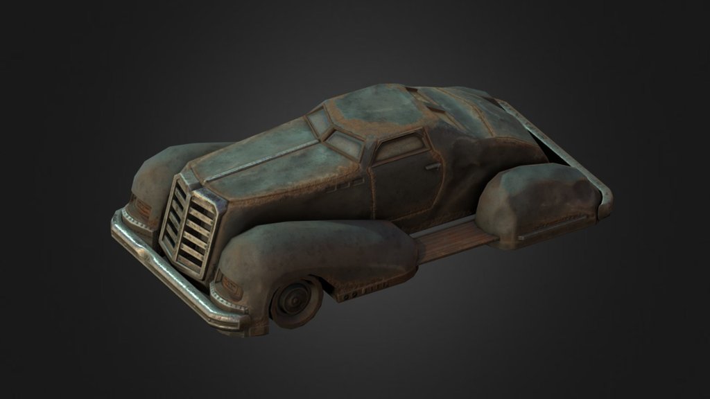 Sprites are fun to remake, for the most part. It's a car prop from Fallout 1/2, which are great games.



3DSMax and substance painter

UPDATE FEB2017: Do not re-upload, re-sell, or use without giving credit, A DMCA will be filed if you do. That being said, enjoy my models. You are welcome to use them in Indie projects, mods, and artwork, as long as I'm credited properly 3d model
