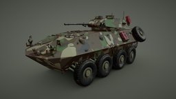 LAV-25 Amphibious Armored Reconnaissance Vehicle armored, videogame, army, unreal, lav-25, videojuego, armoured, tanque, united, marines, states, amphibious, blindado, reconnaissance, mrap, unity, asset, vehicle, military, download, boat