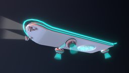 Sci-fi Hoverboard