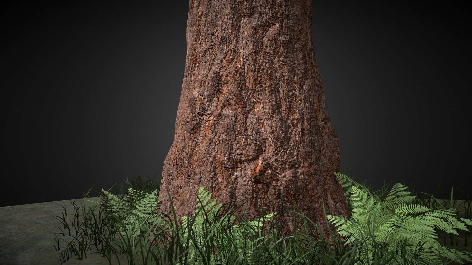 Massive -- Redwood Style -- Tree - Buy Royalty Free 3D model by Anthony Pilcher (@AnthonyPilcher) 3d model