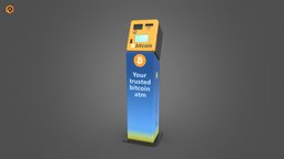 Bitcoin ATM coin, future, money, atm, bitcoin, machine, crypto, cash, savings, ethereum, cryptocurrency, withdrawal