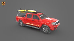 Lifeguard Vehicle truck, life, transport, security, coast, guard, service, holiday, emergency, beach, alert, surf, rescue, lifeguard, baywatch, vehicle, city