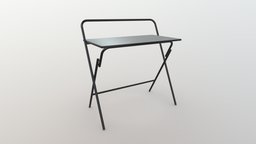 Newtro folding table folding table fbx, substancepainter, blender