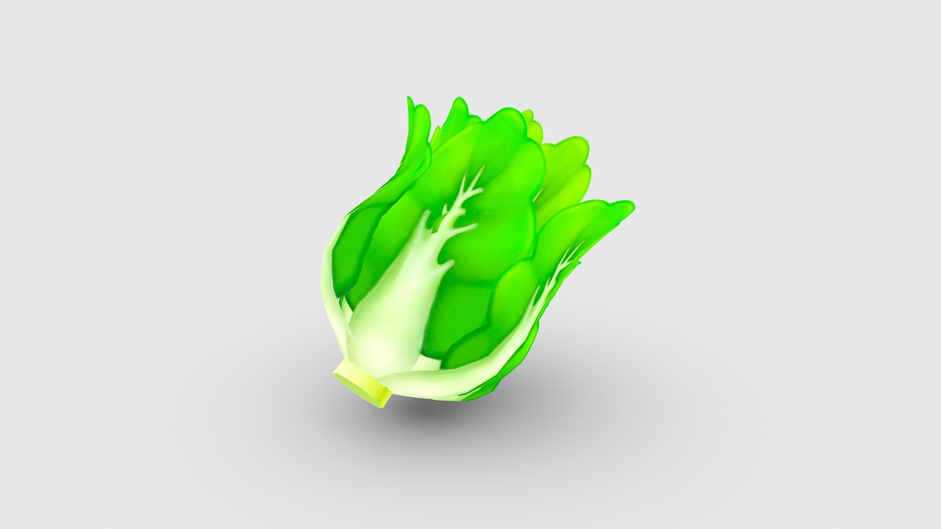Cartoon cabbage - greens - vegetable - Cartoon cabbage - greens - vegetable - Buy Royalty Free 3D model by ler_cartoon (@lerrrrr) 3d model