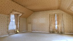 1940s era bedroom meshlab, dslr, nikon, old, roomscale, photoscan, realitycapture, photogrammetry, interior